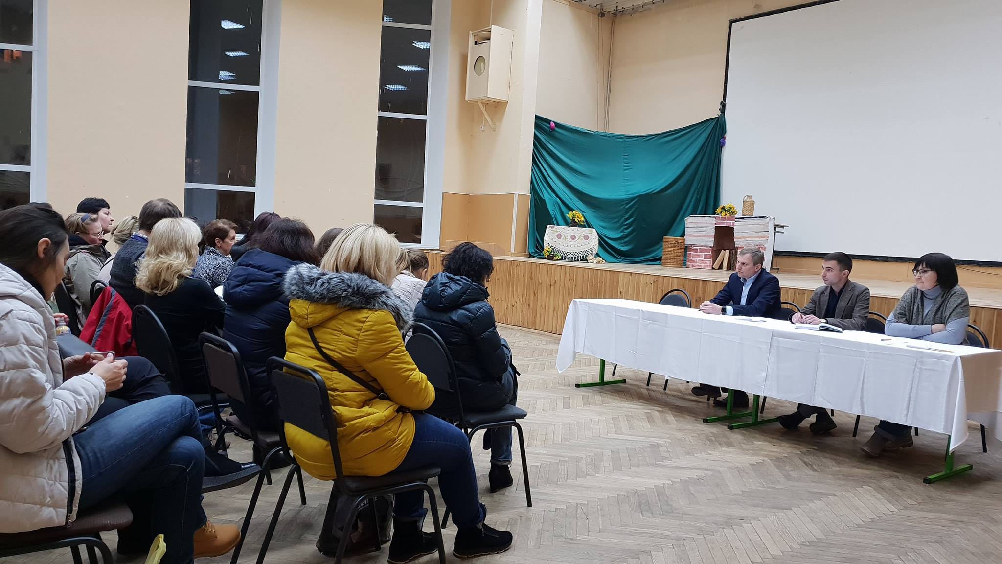 Встреча Николая Негрича с представителями школы 60